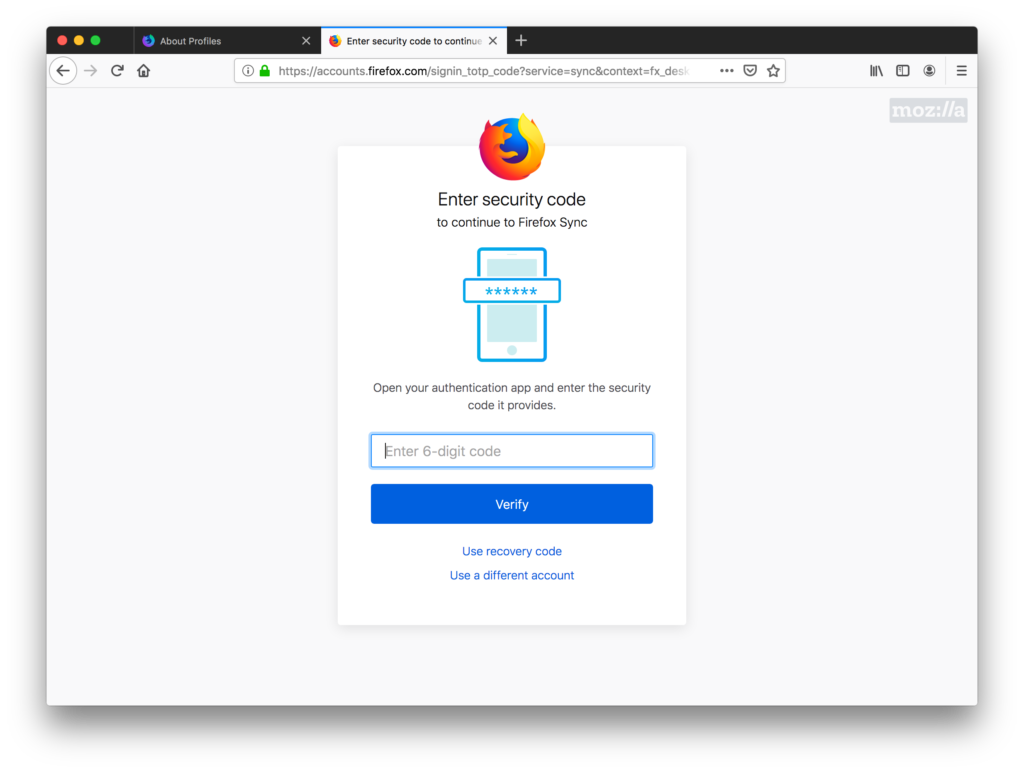 Firefox Sync Reboot