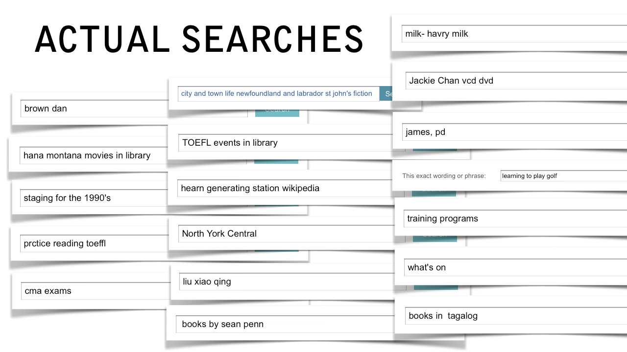 Toronto Public Library Catalog Redesign
